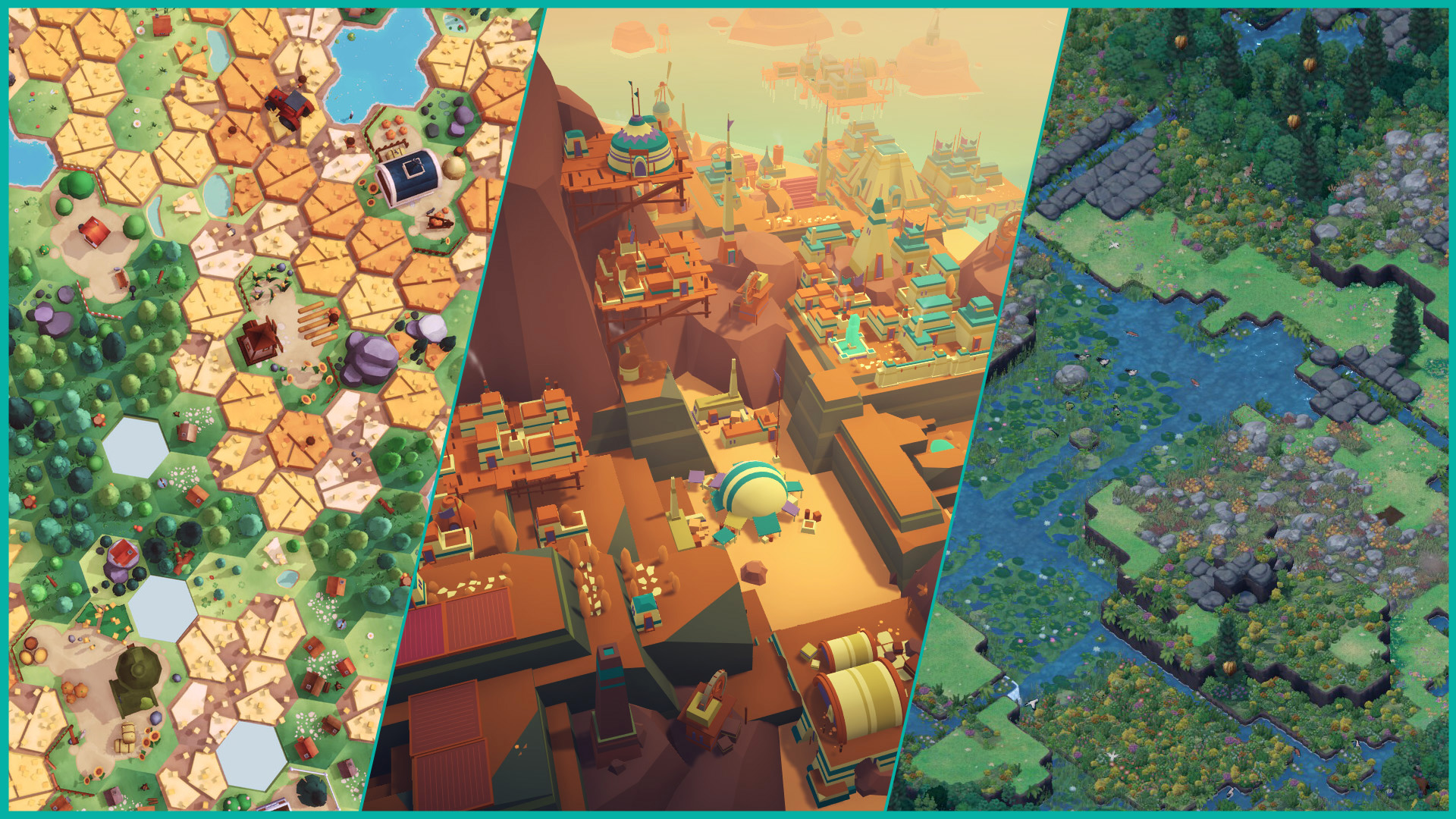 Relaxing City Building Games hero image