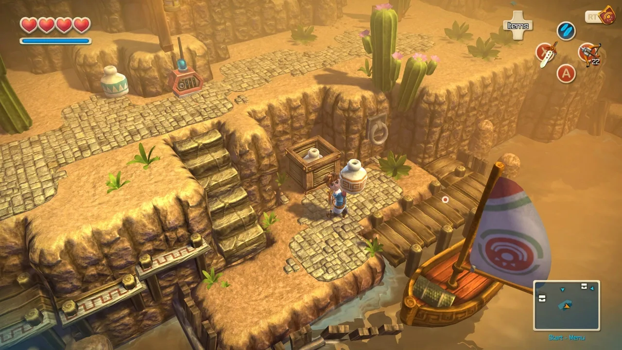 Oceanhorn: Monster of Uncharted Seas header image