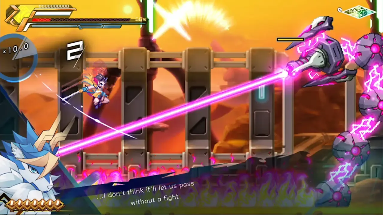 Azure Striker Gunvolt 3 header image
