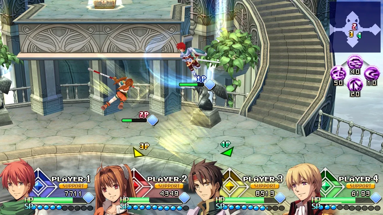Ys vs. Trails in the Sky: Alternative Saga header image