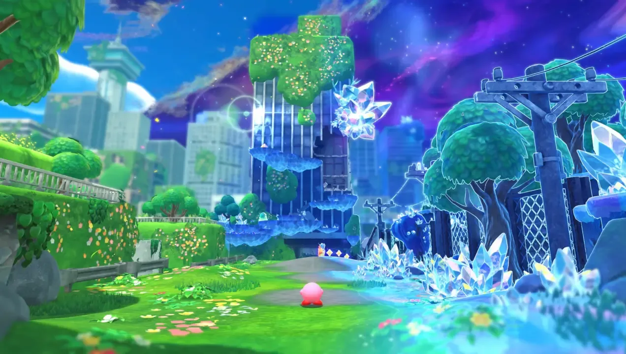 Kirby and the Forgotten Land: Nintendo Switch 2 Edition + Star-Crossed World header image