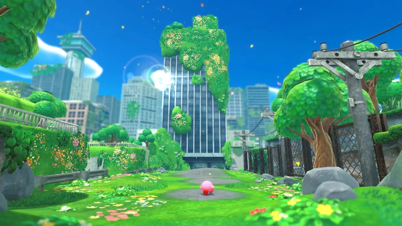 Kirby and the Forgotten Land header image