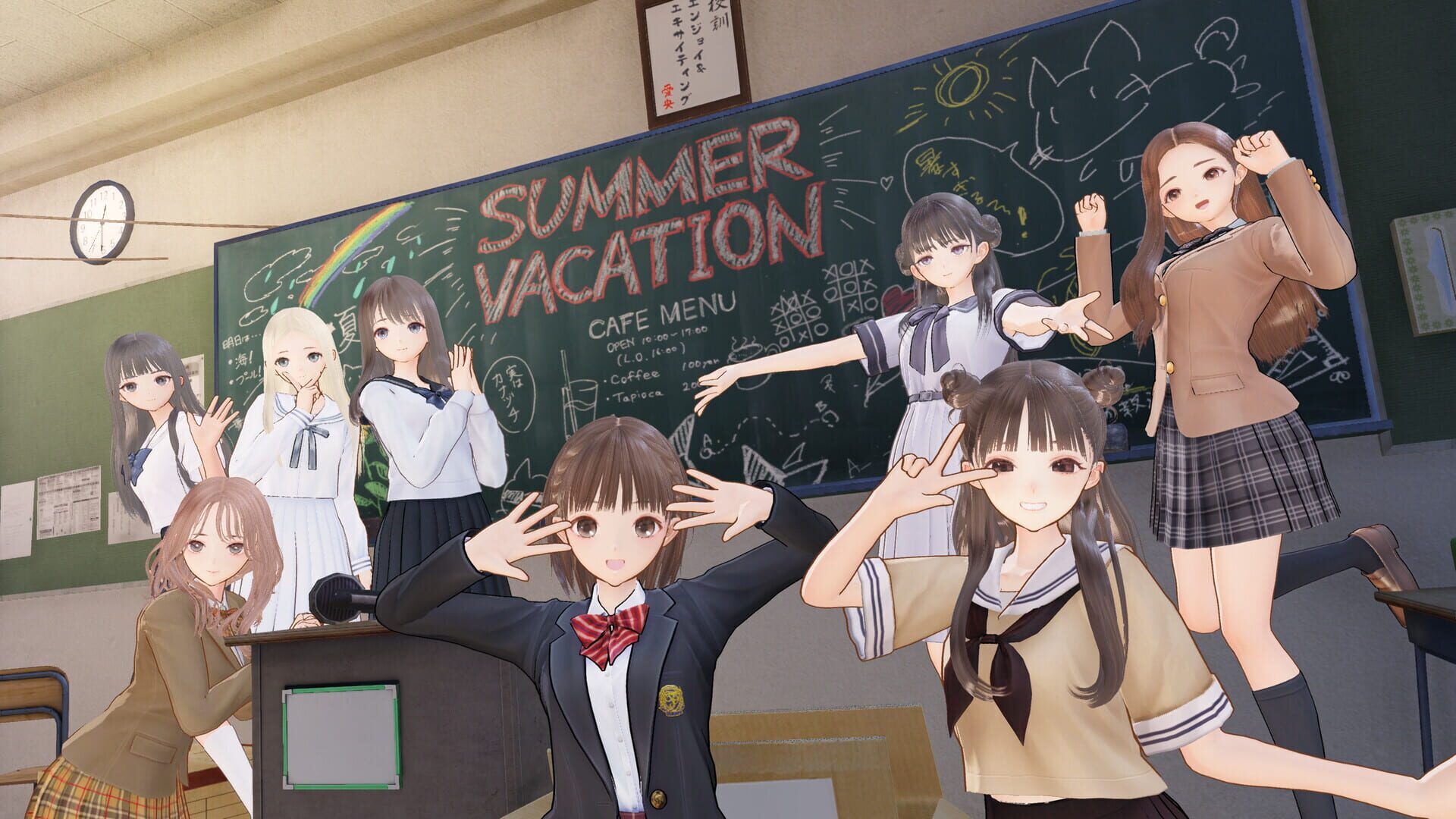 Blue Reflection Quartet header image