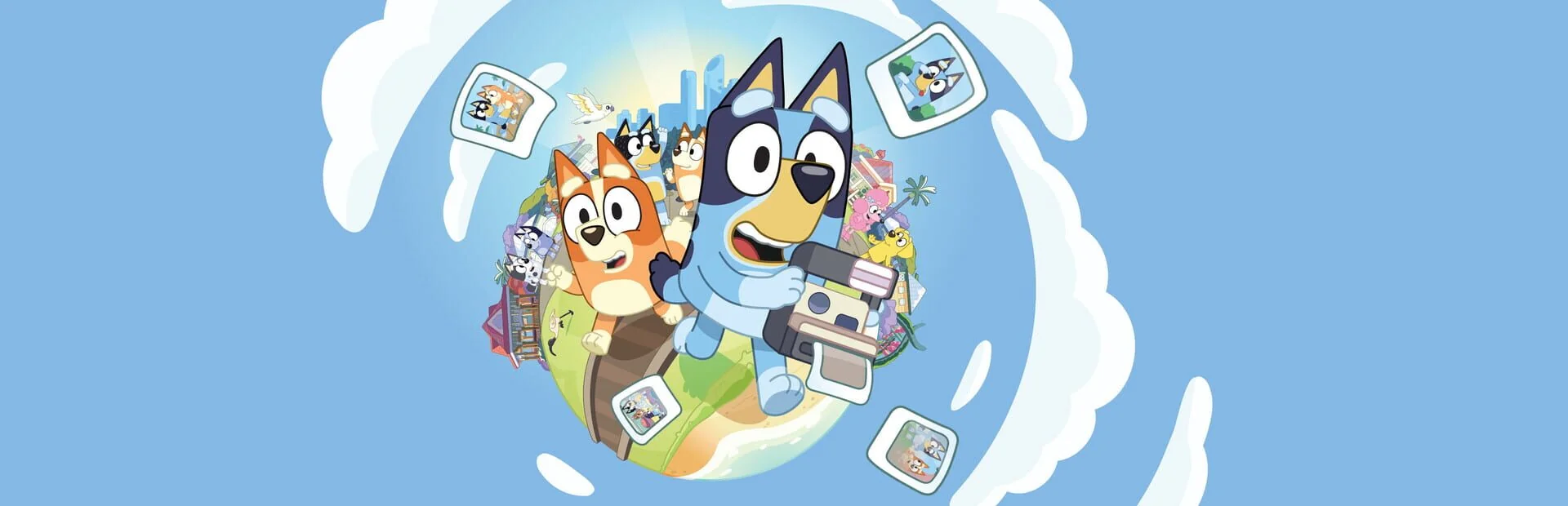 Bluey's Happy Snaps artwork