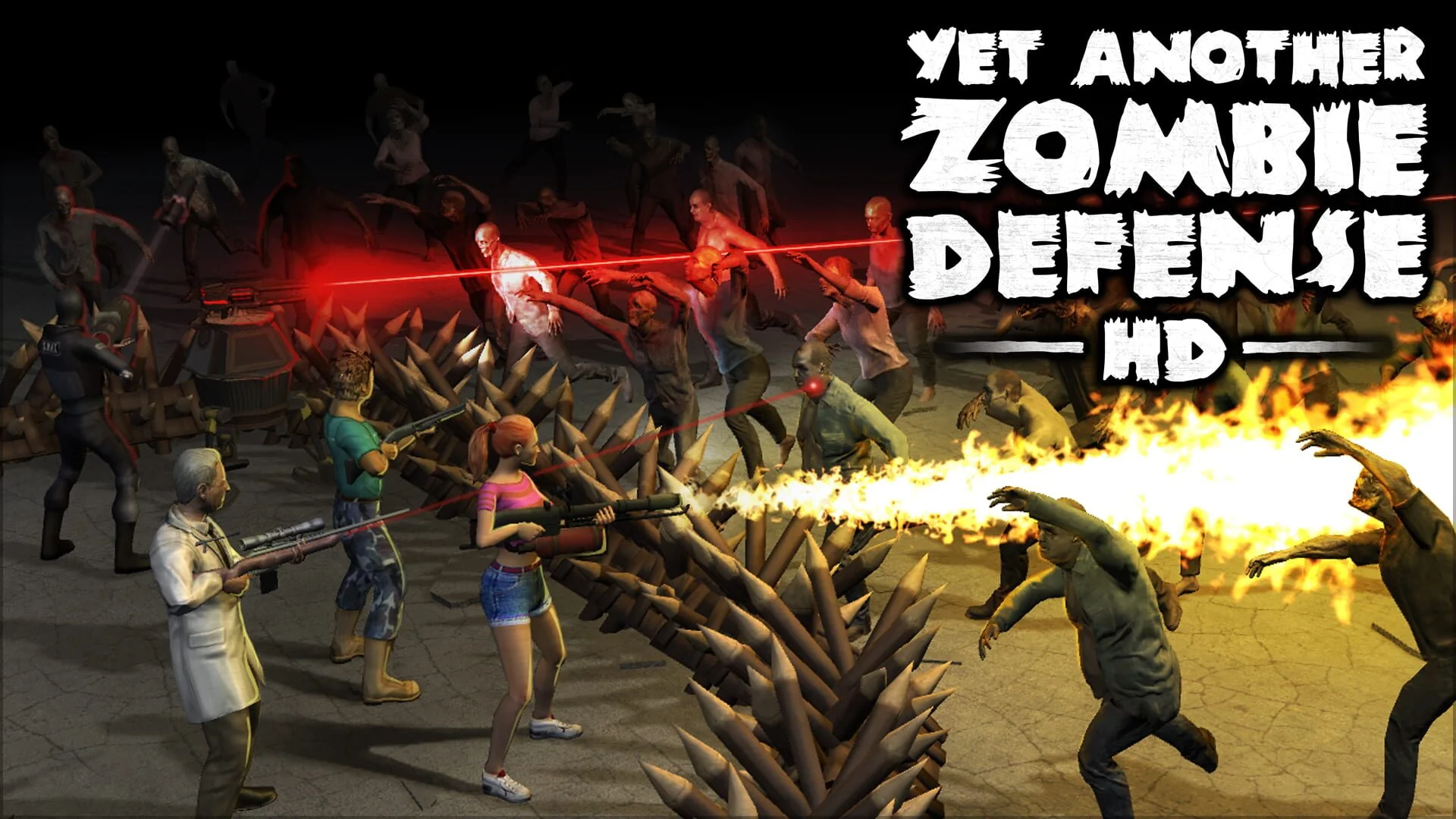 Yet Another Zombie Defense HD header image