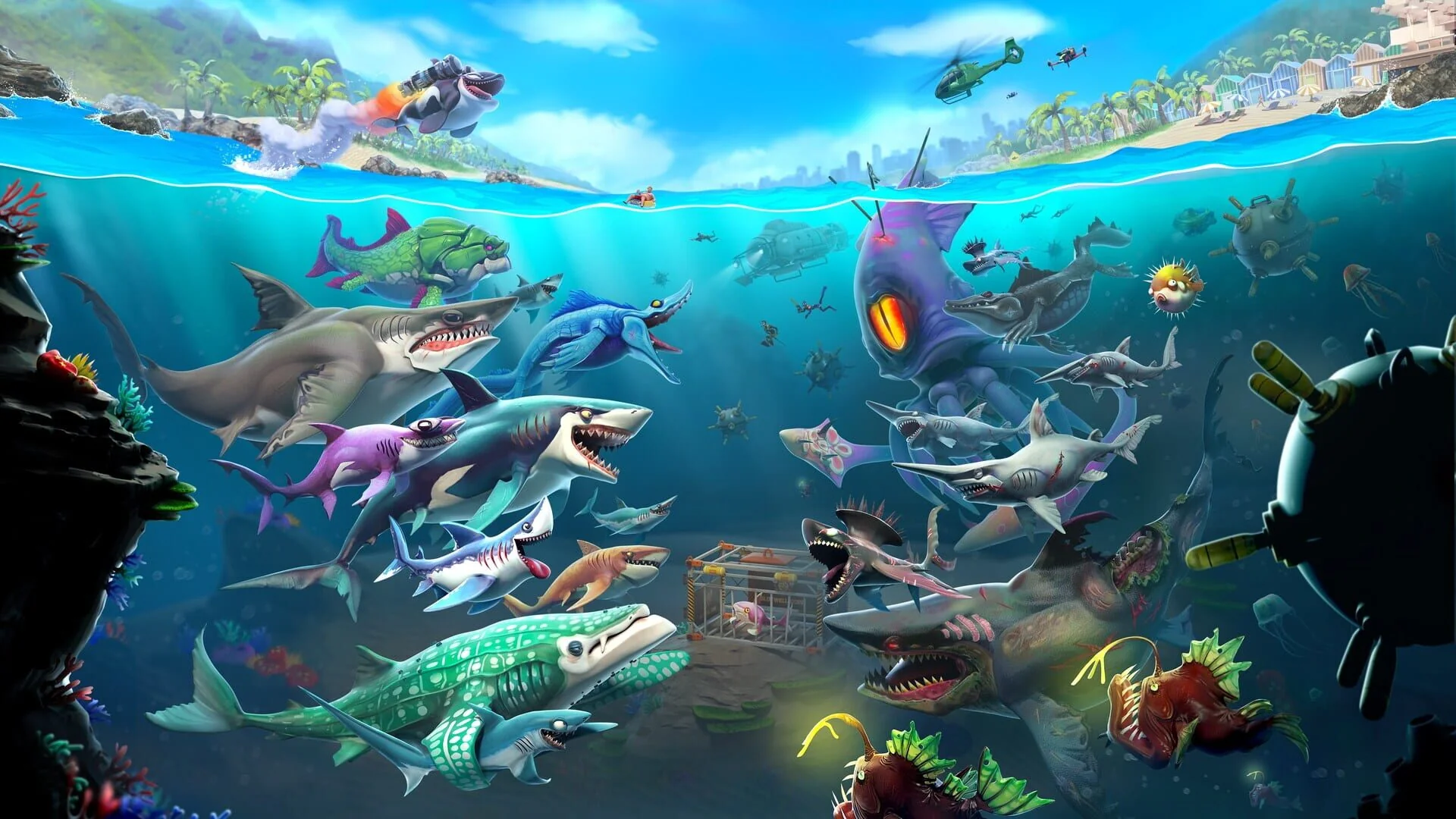 Hungry Shark World header image