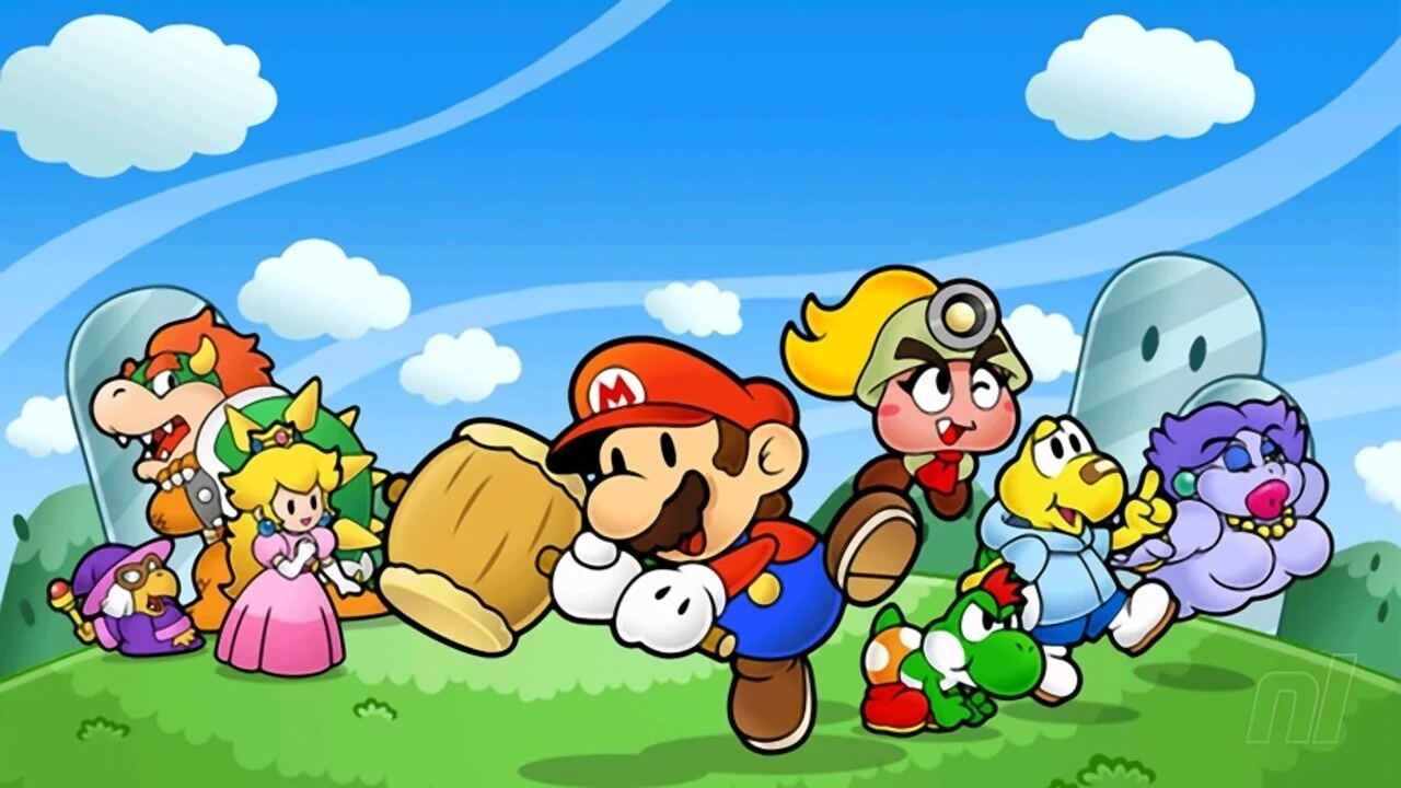 Paper Mario: The Thousand-Year Door artwork