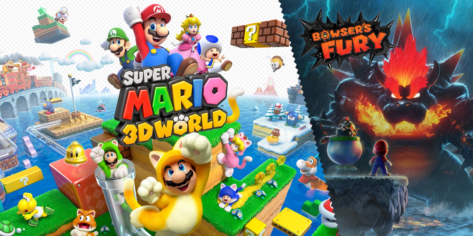 Super Mario 3D World + Bowser's Fury artwork